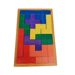 Vintage wood puzzle